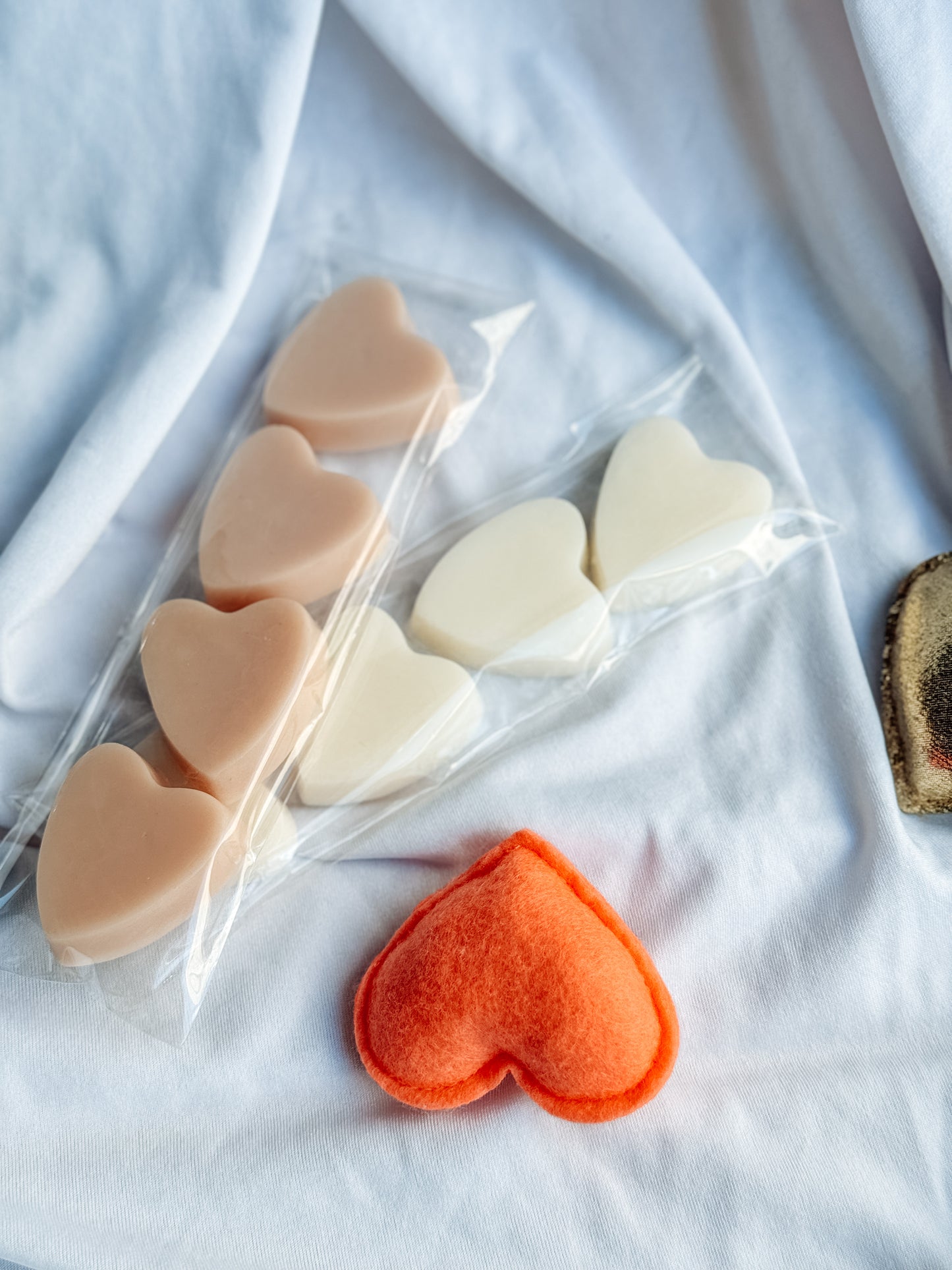 Heart LOVE Soap - 4 Pack