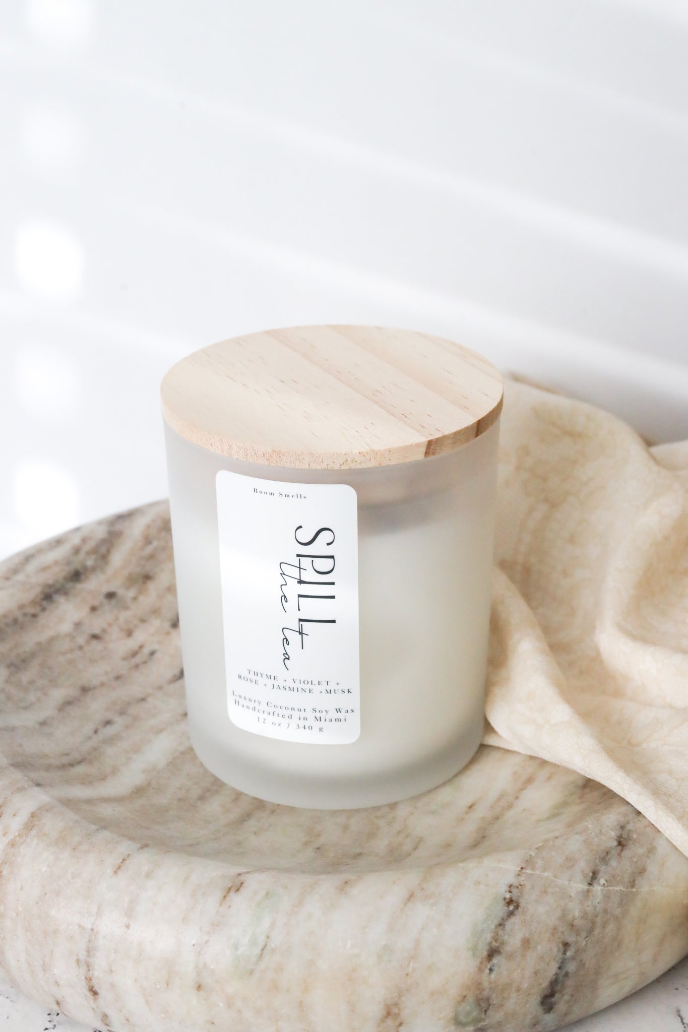 Spill the Tea - 12 oz Candle