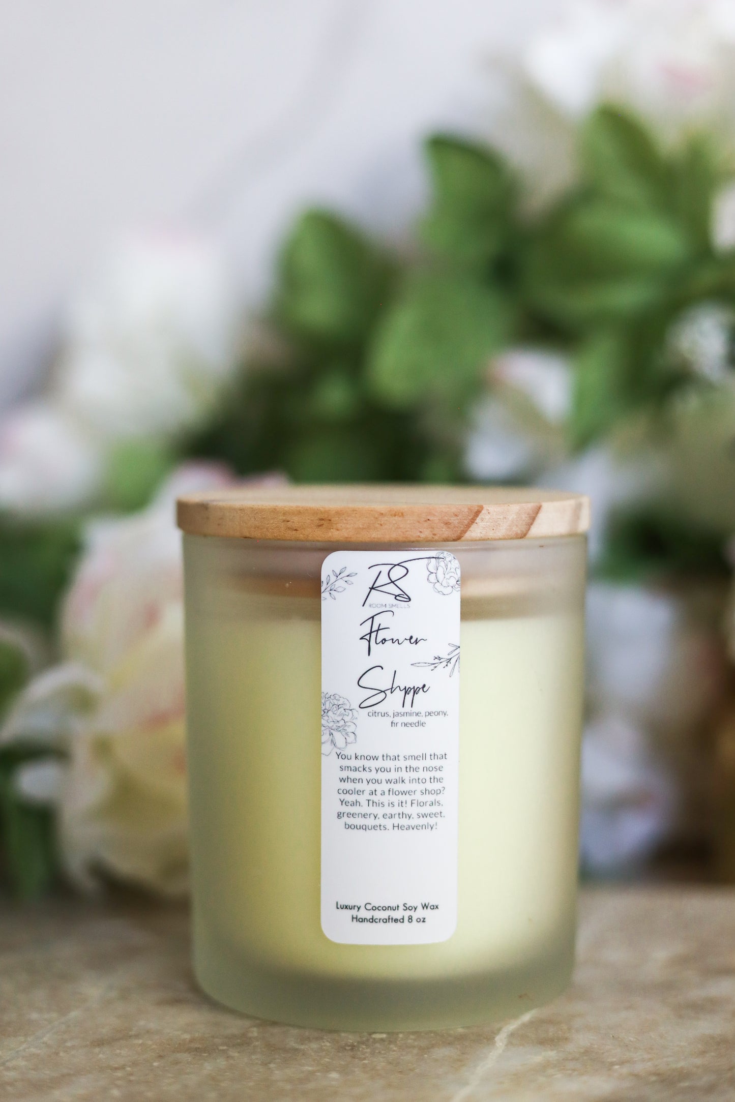 Flower Shoppe- 8 oz Candle