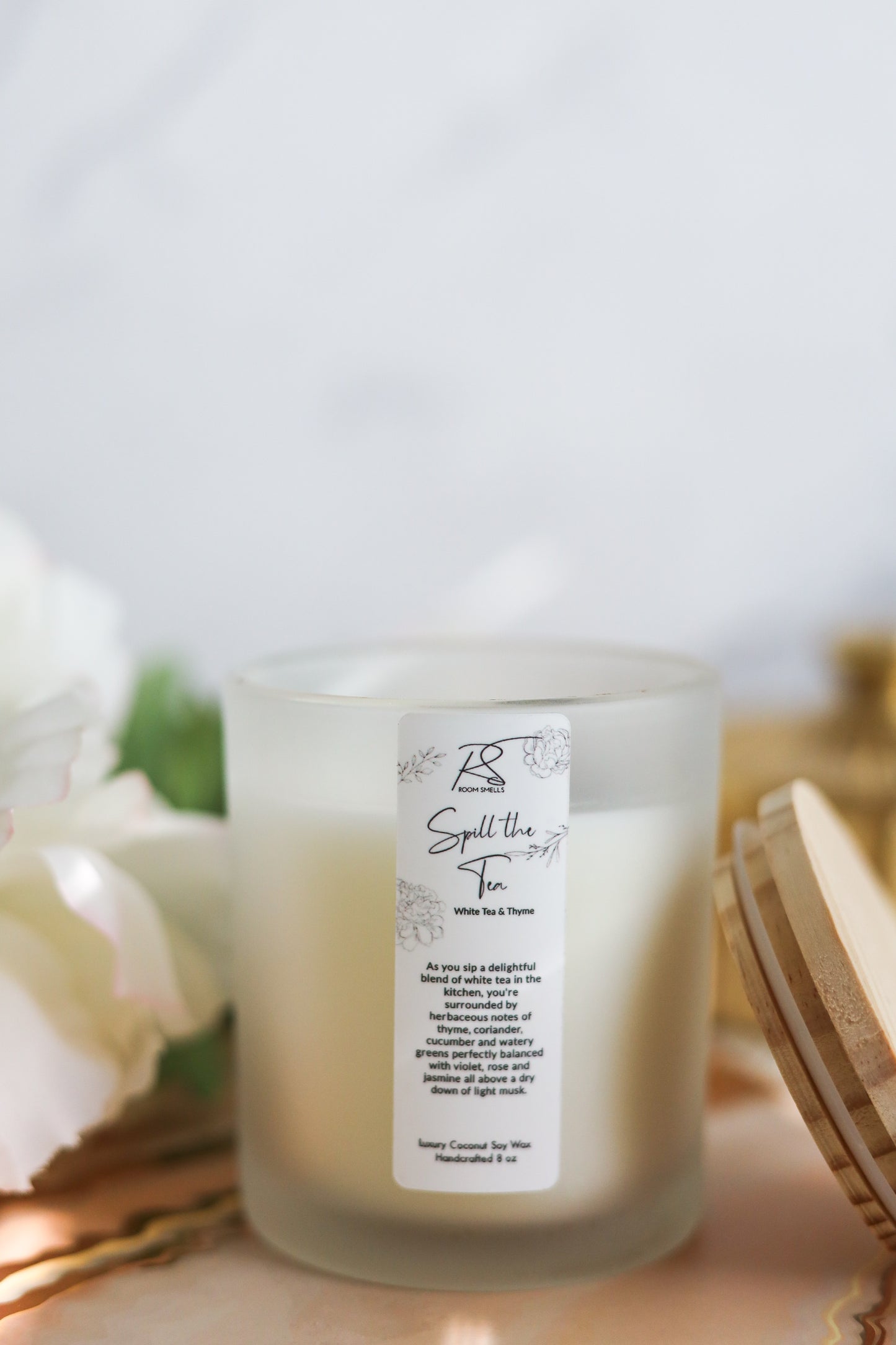 Spill the Tea - 8 oz Candle
