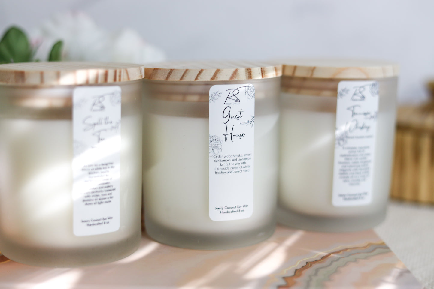 Spill the Tea - 8 oz Candle