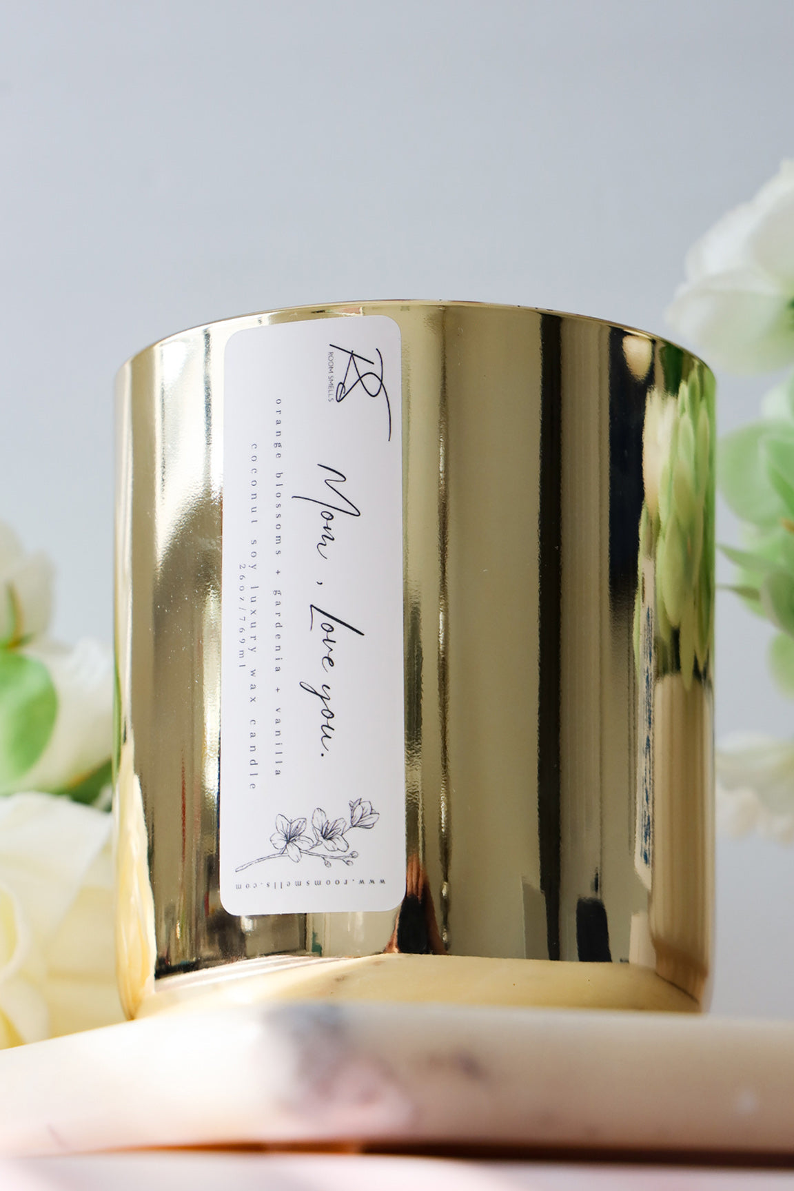 LOVE YOU MOM - 24 oz Candle