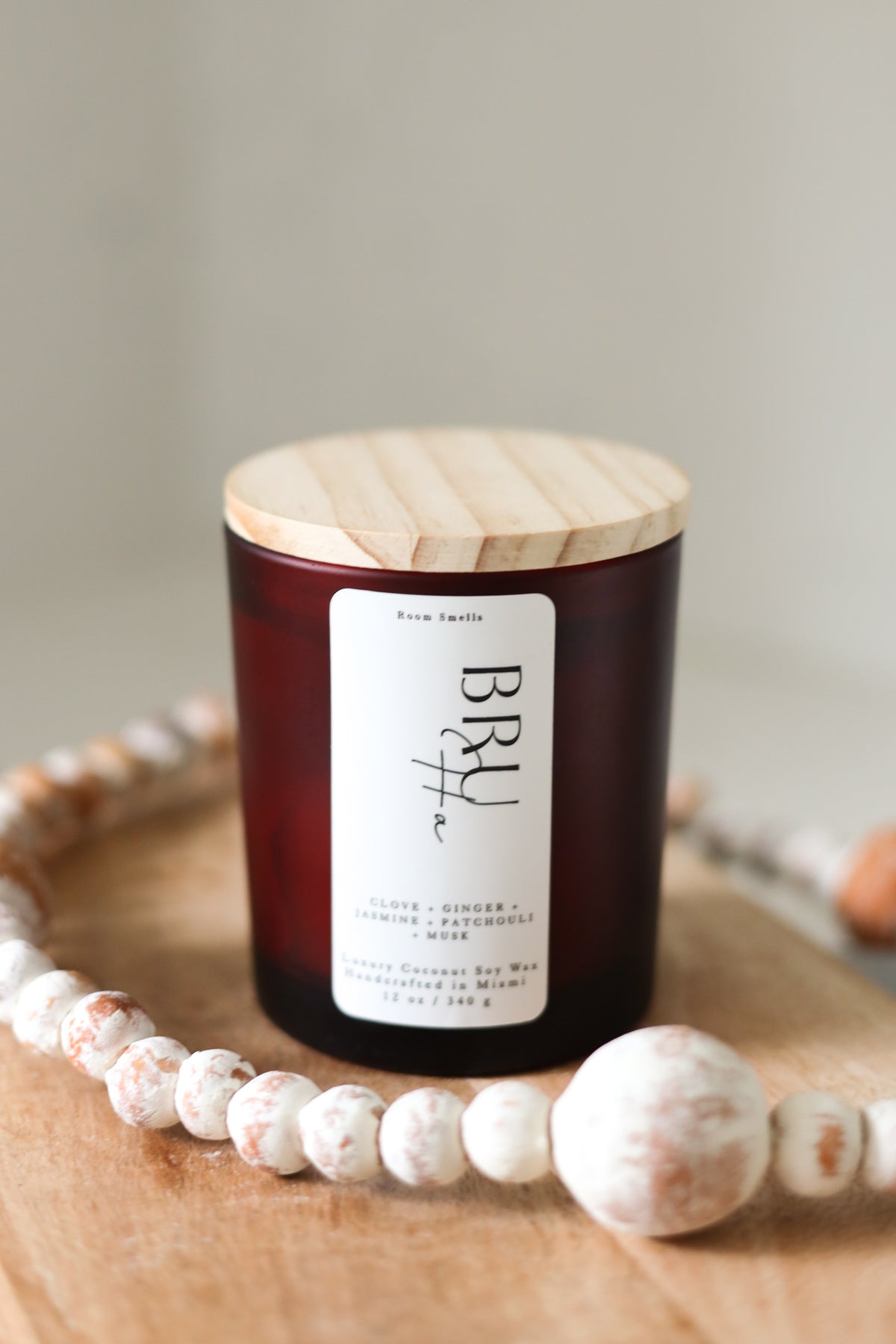Bru Ha -  8 oz Candle