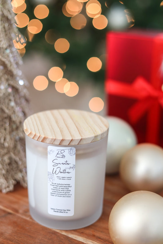 Sweater Weather - 8 oz Candle - FINAL SALE