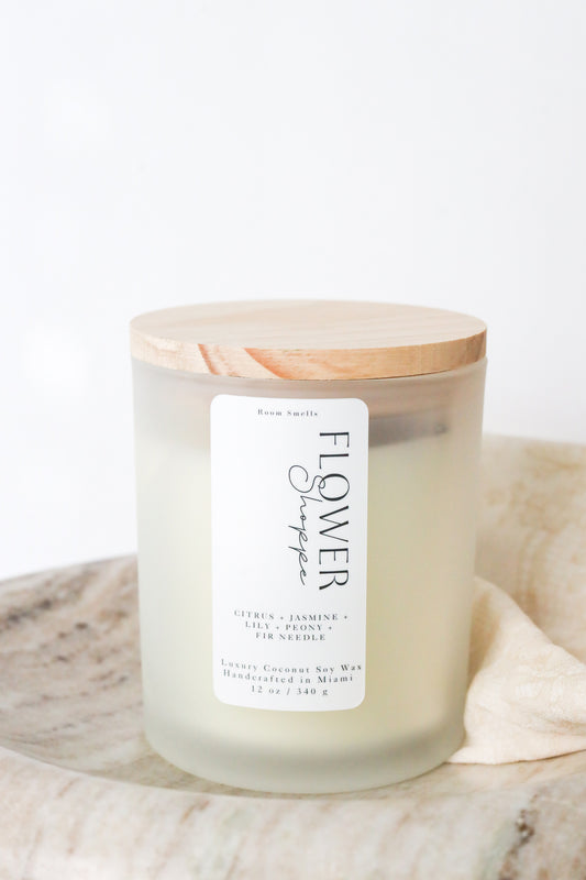 Flower Shoppe- 12 oz Candle