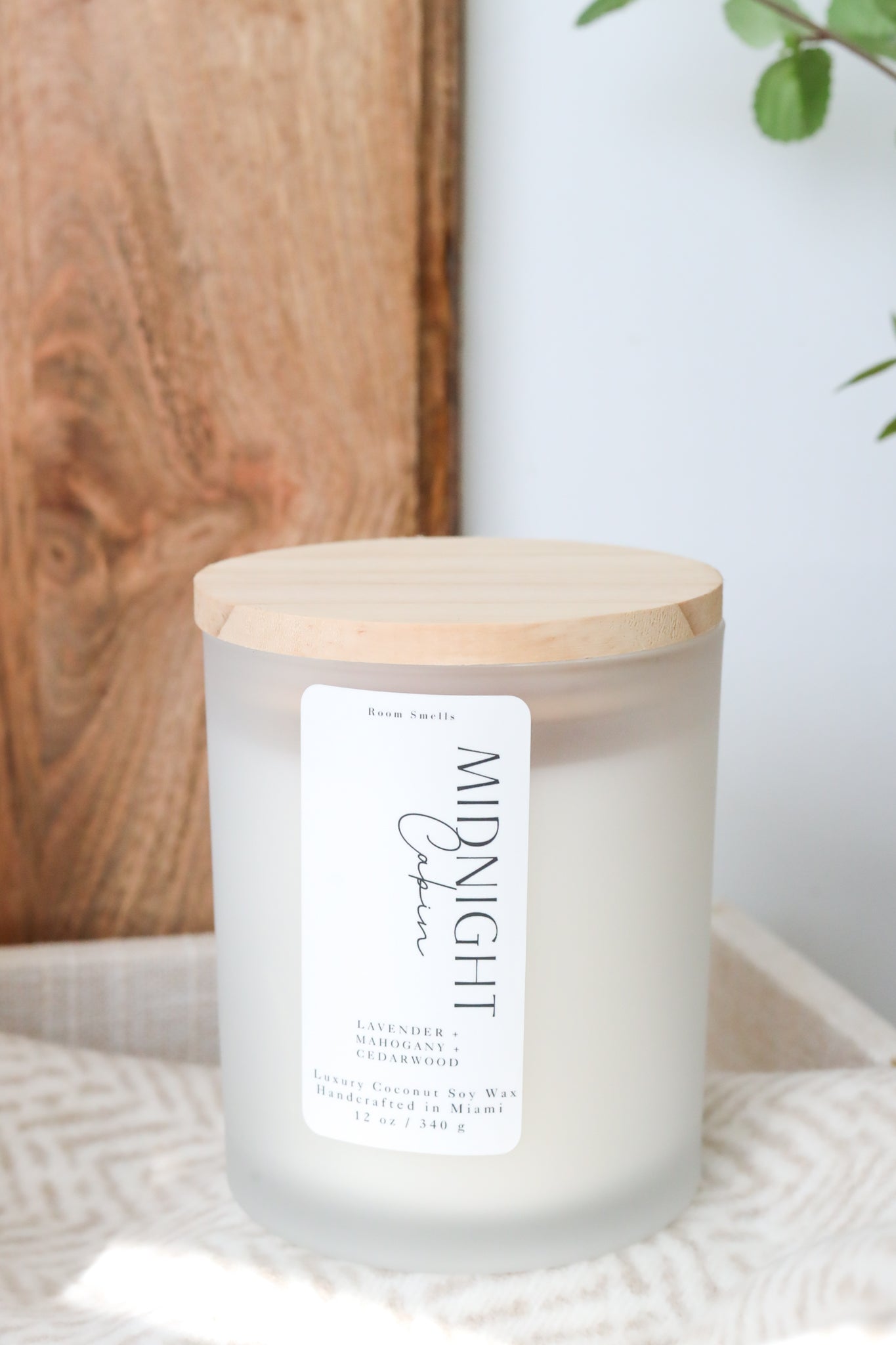 Midnight Cabin - 12 oz Candle