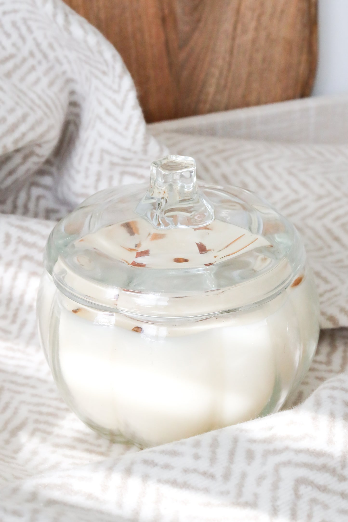 Glass Pumpkin - 16oz - Clear
