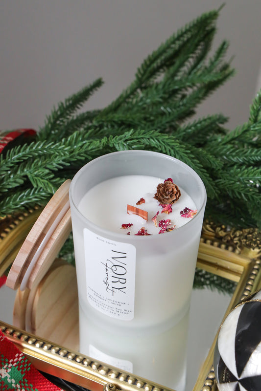 Ivory Forest- 12 oz Candle