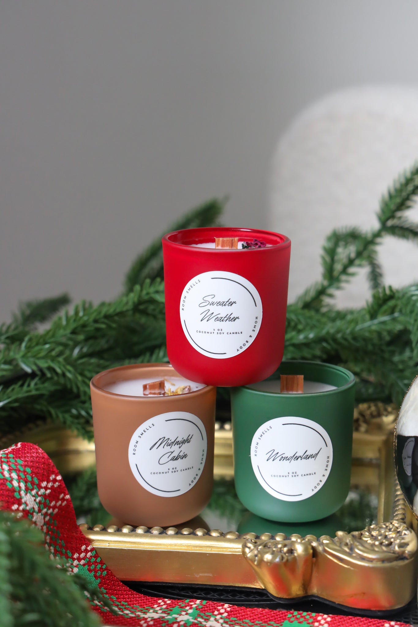 Christmas Mini's - 2.5 oz Candles