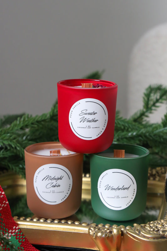 Christmas Mini's - 2.5 oz Candles