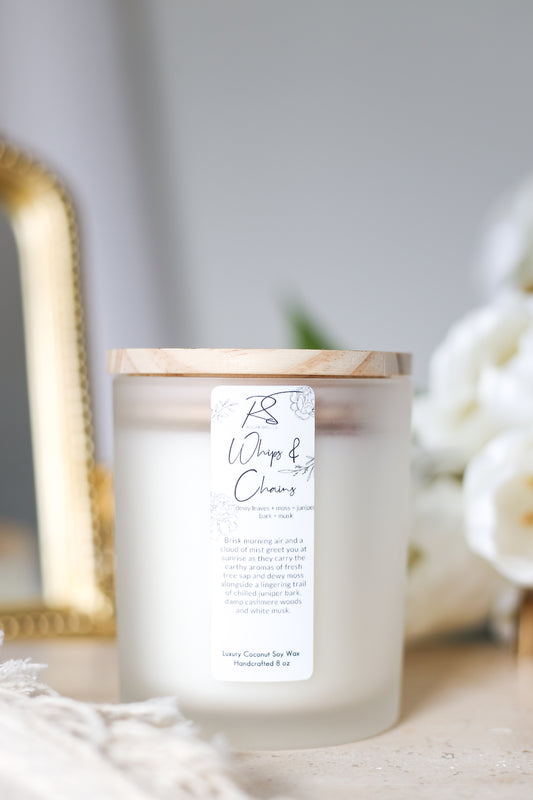 Whips & Chains - 8 oz Candle