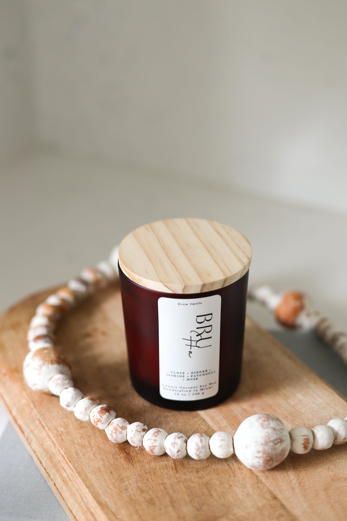 Bru Ha -  8 oz Candle