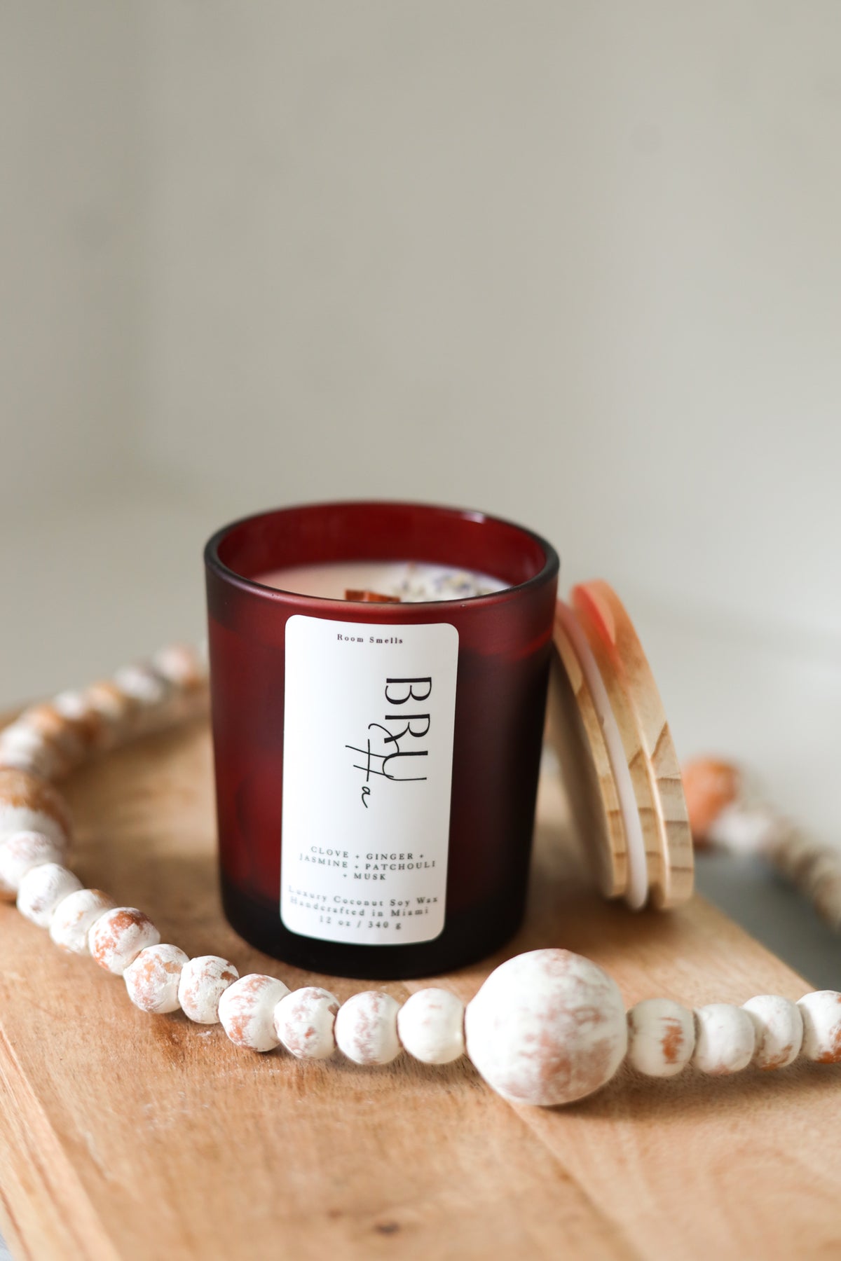 Bru Ha -  8 oz Candle