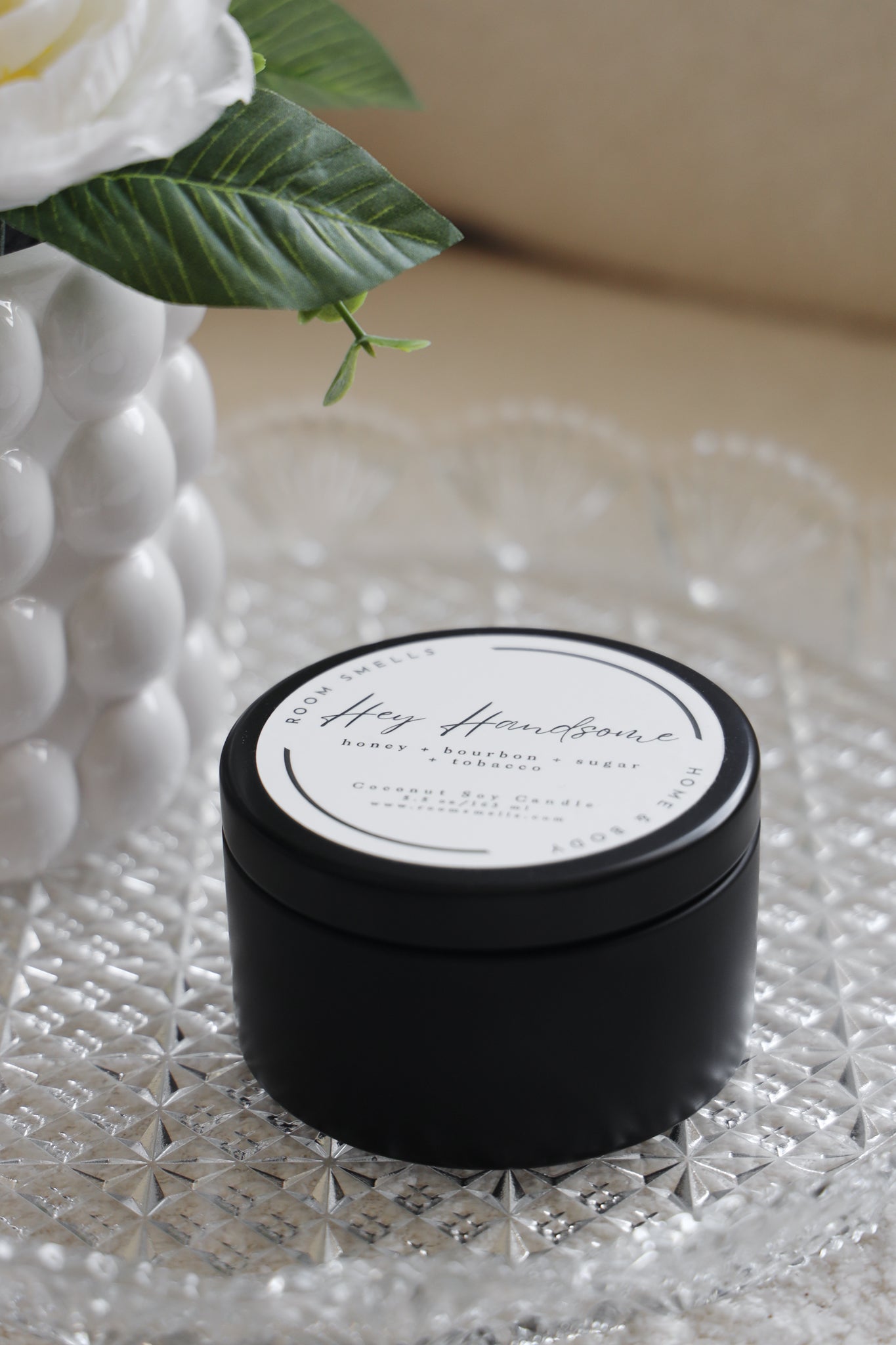 Hey Handsome - 5.5oz Candle Tin