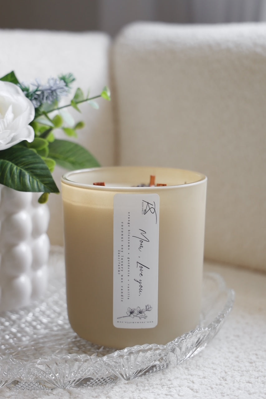 Love you, Mom - 24 oz Candle