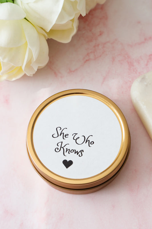 She Who Knows - 3.5 oz Travel Tin