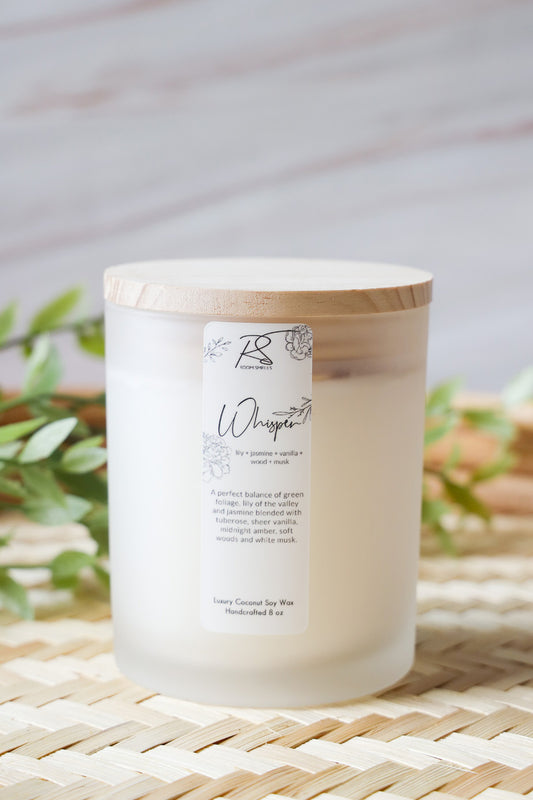 Whisper - 8 oz Candle